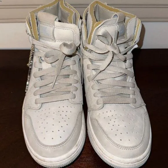 Jordan 1 High Zoom Air CMFT Grey Fog Women's Size 7.5 US - CT0979-004 Sneakers
