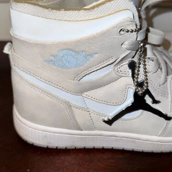 Jordan 1 High Zoom Air CMFT Grey Fog Women's Size 7.5 US - CT0979-004 Sneakers