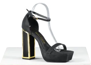 Kat Maconie Black Missy Sandals UK 8 EU 41 👠
