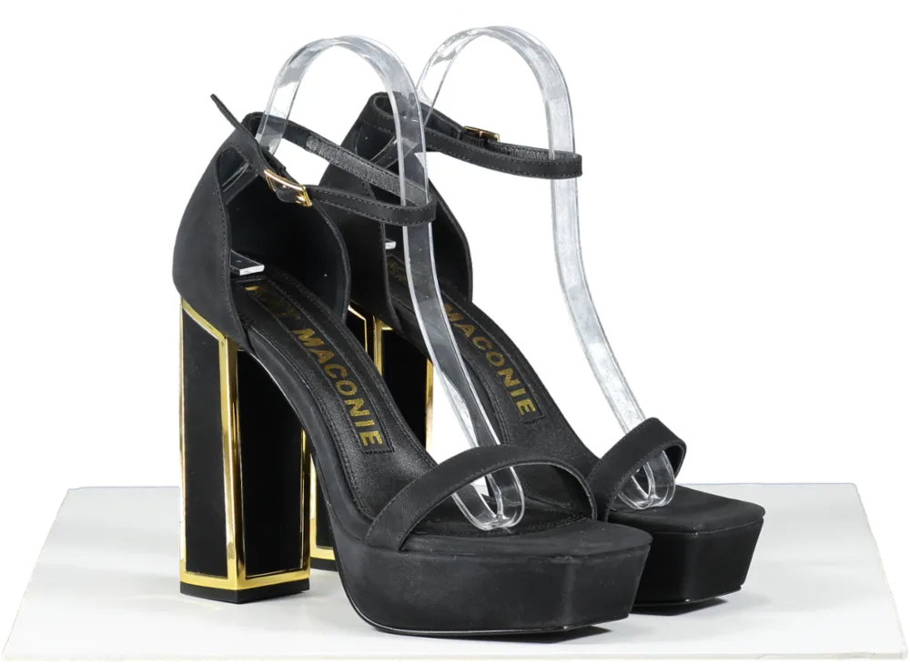 Kat Maconie Black Missy Sandals UK 8 EU 41 👠