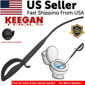 KEEGAN TOOLS Toilet Sword 32" Plunger Declogger Handle HEAVY DUTY Bathroom Clog