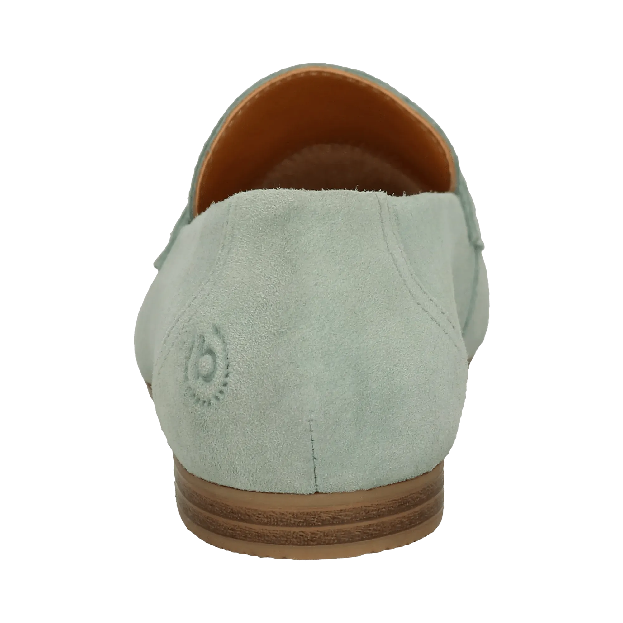 Leder Loafers hellgrün