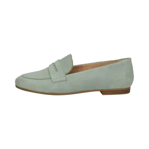 Leder Loafers hellgrün