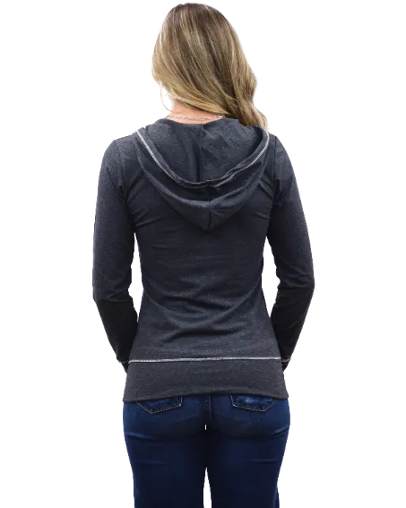 Liberty Wear Collection Tops: Hoodie Let's Go Girls