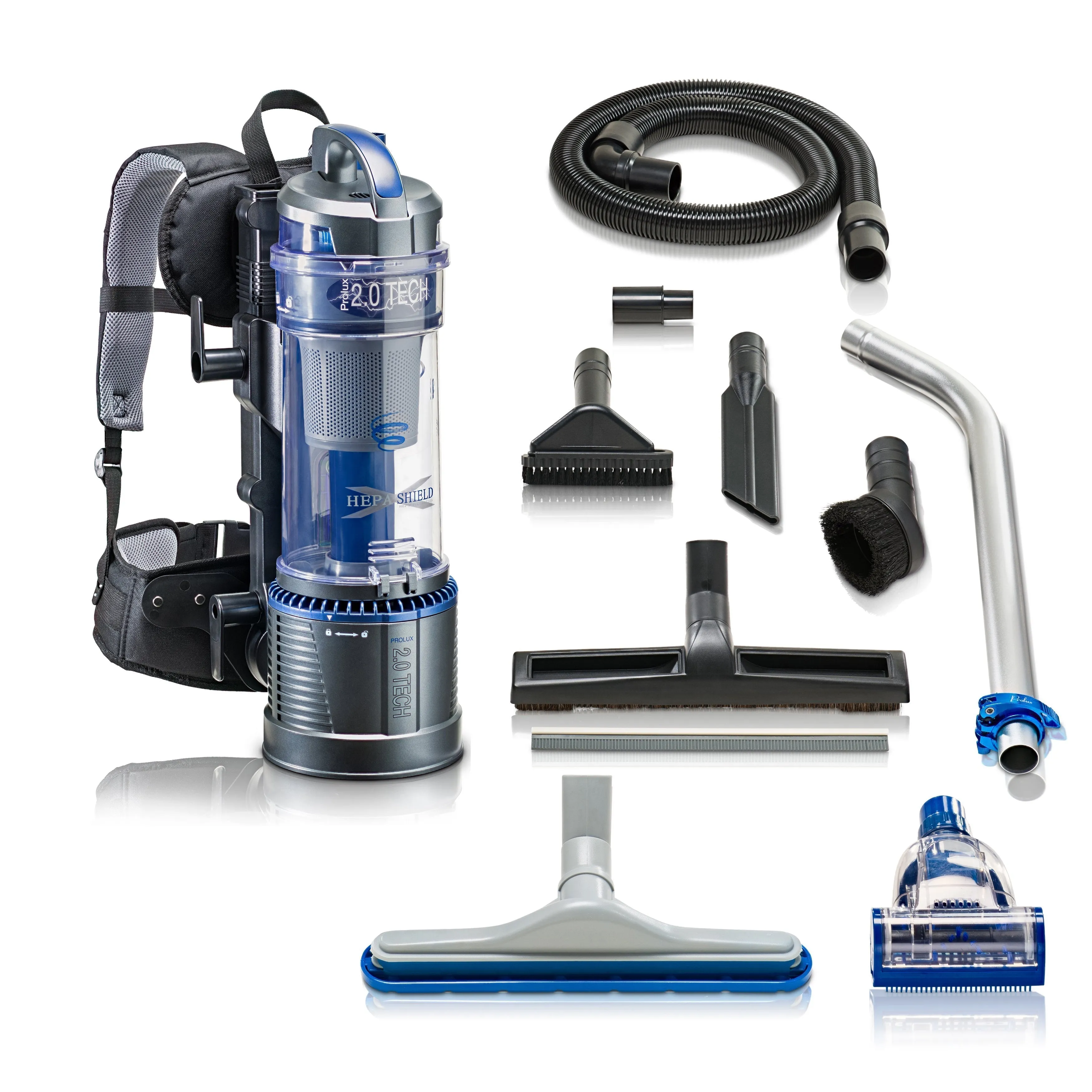Lightweight Prolux 2.0 Bagless Backpack Vacuum w/ 5 YR Warranty
