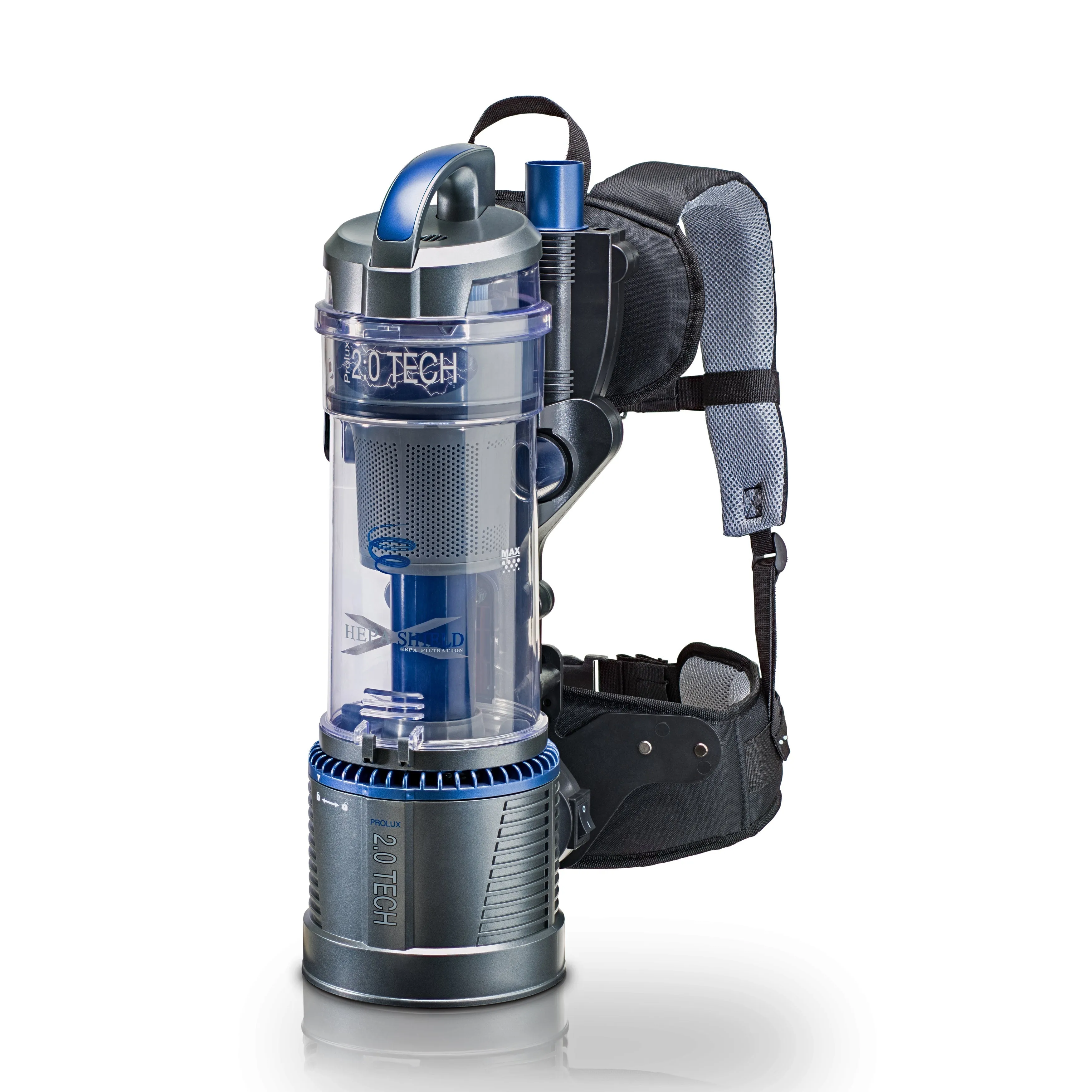 Lightweight Prolux 2.0 Bagless Backpack Vacuum w/ 5 YR Warranty