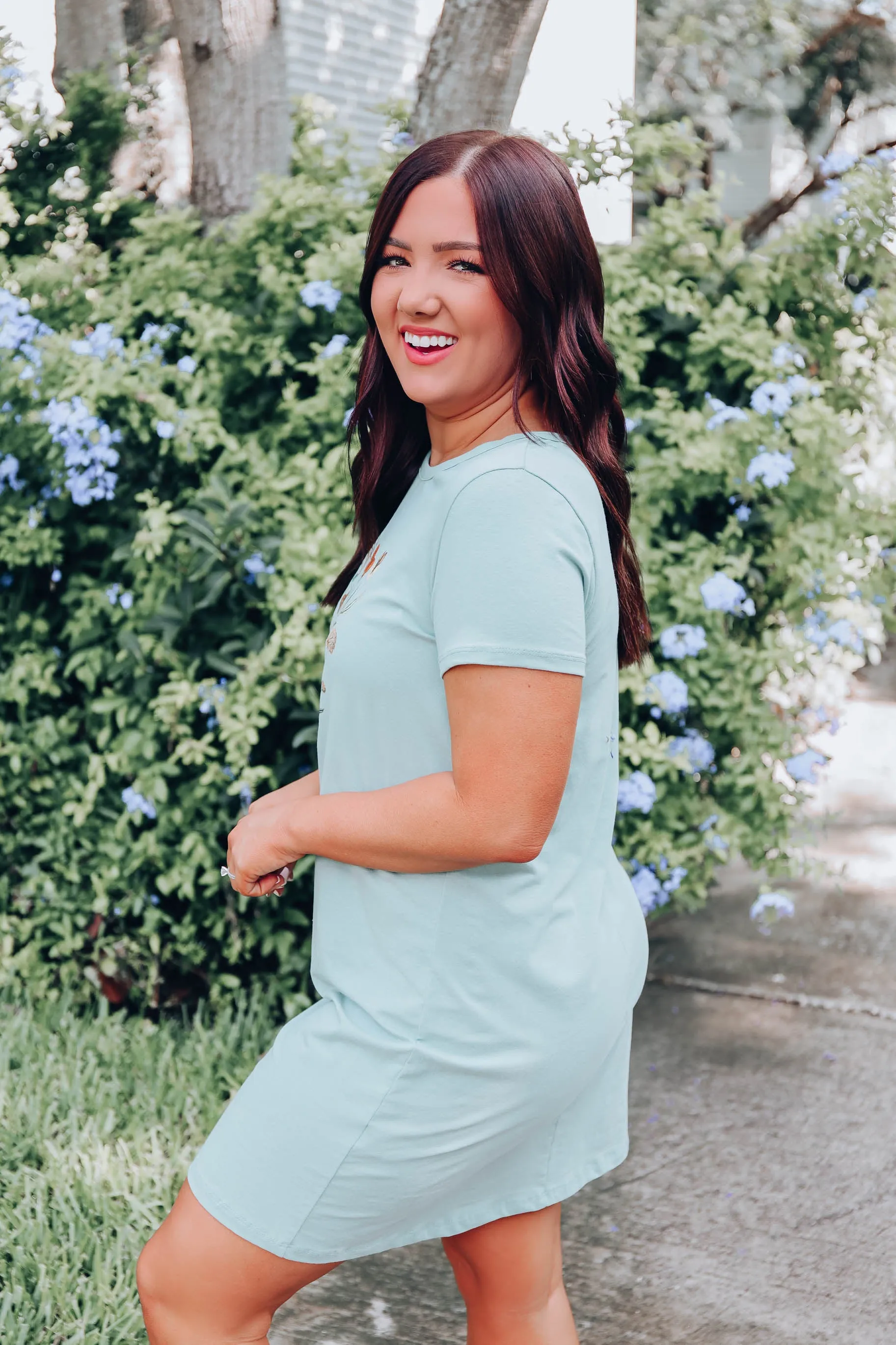 Love Is All Around T-Shirt Dress