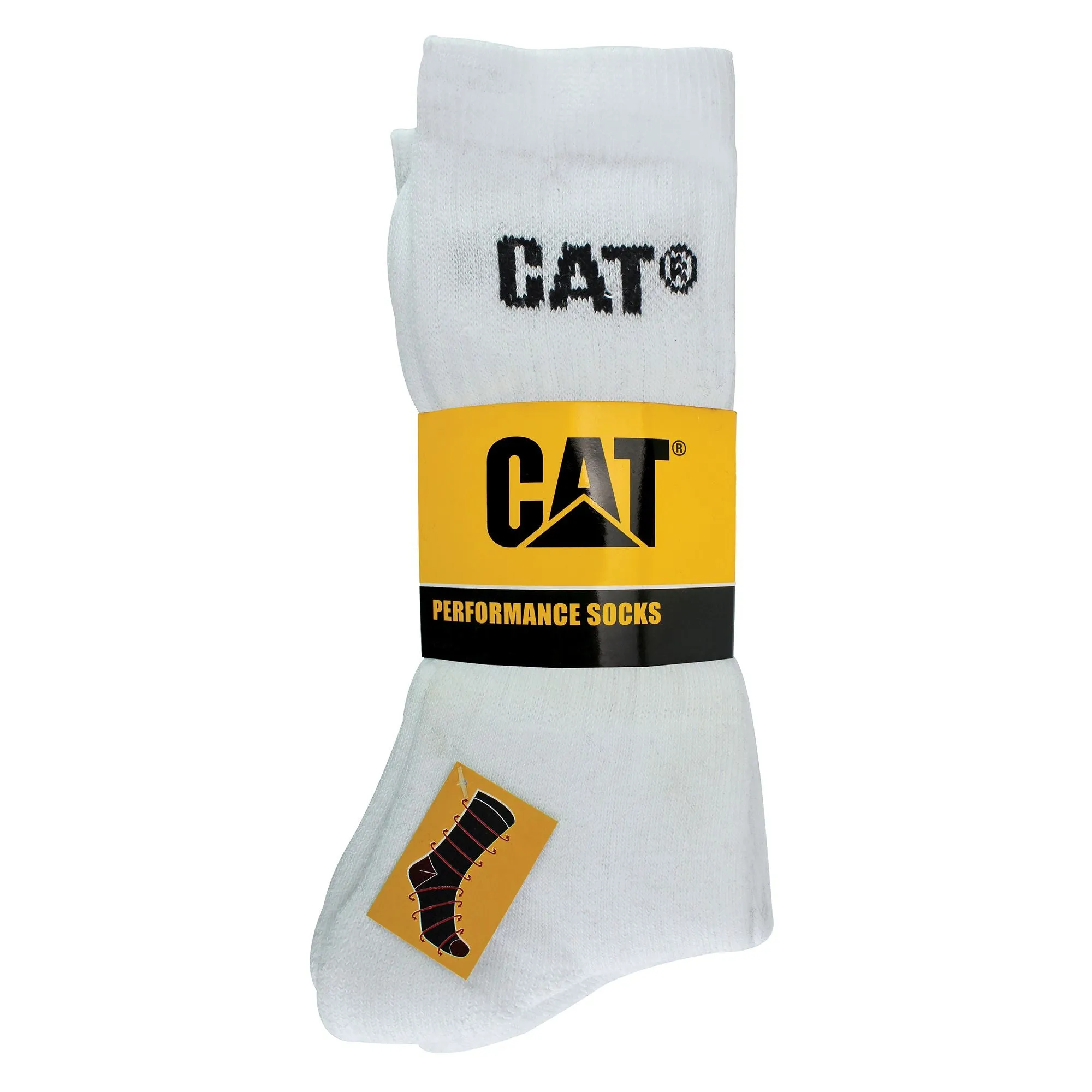 Mens 5 Pack Durable Cotton Performance Work Socks