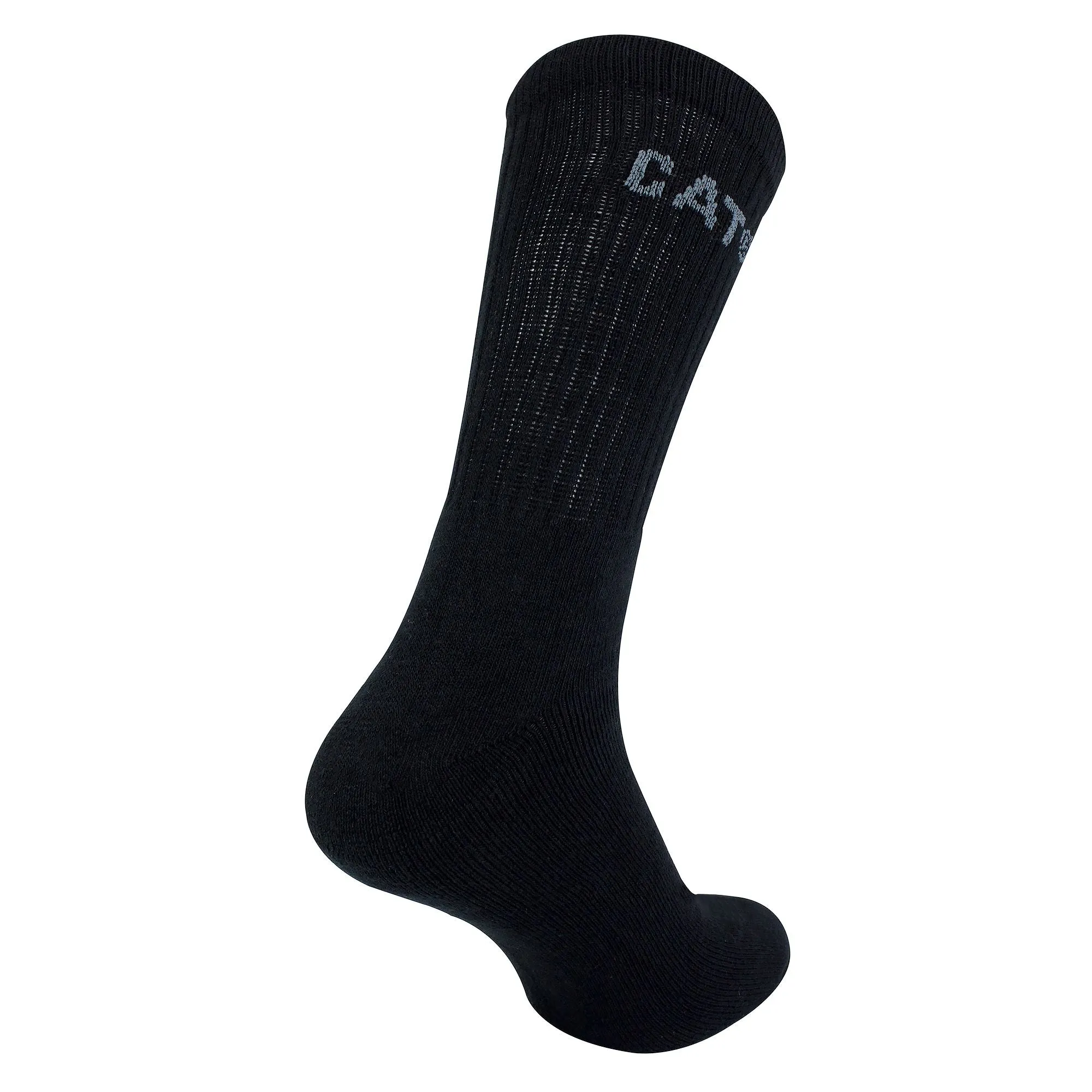 Mens 5 Pack Durable Cotton Performance Work Socks