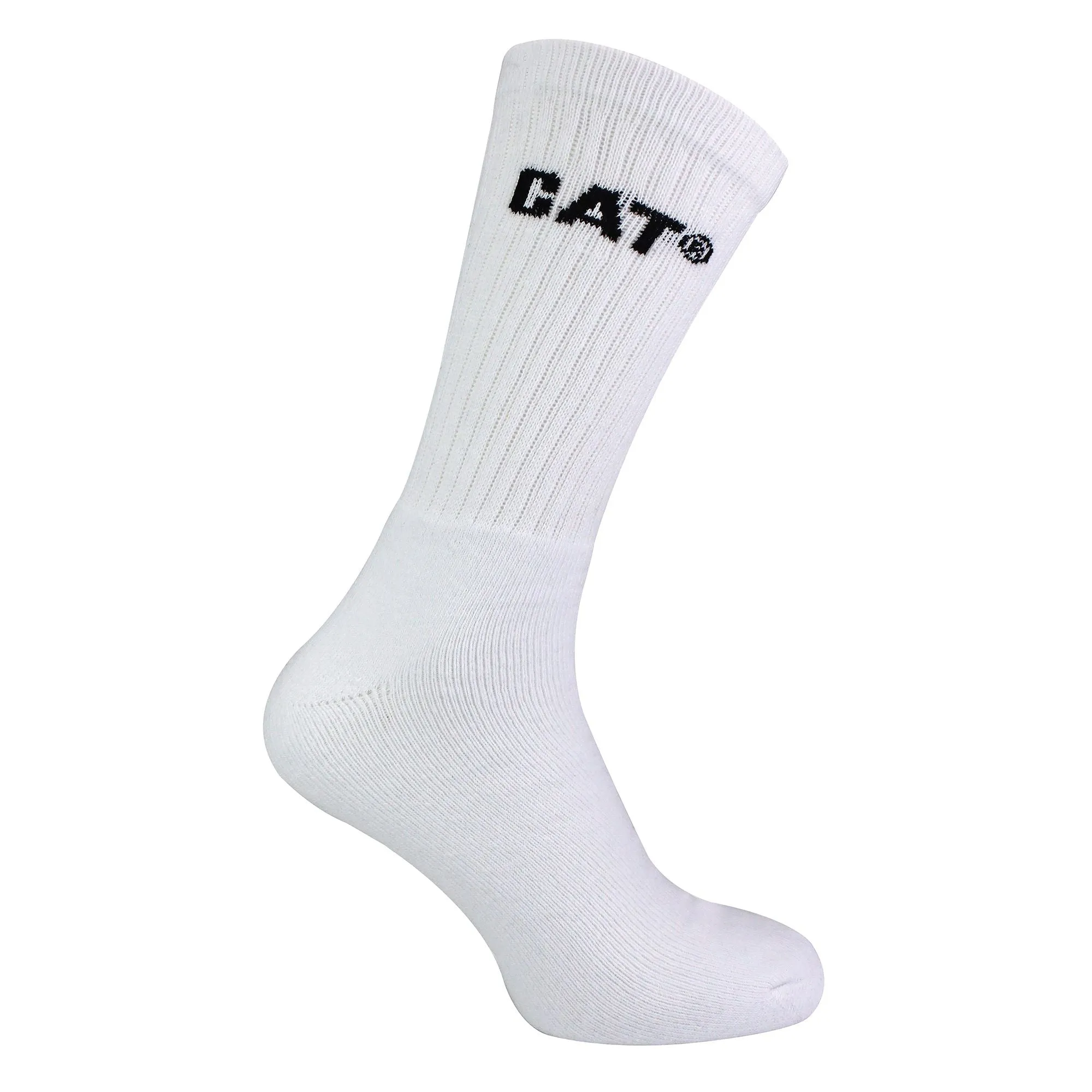 Mens 5 Pack Durable Cotton Performance Work Socks