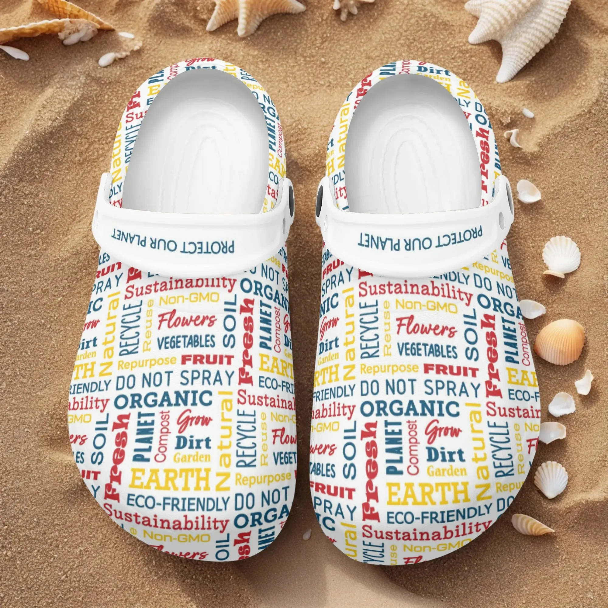 Men's All Season Clogs: Protect Our Planet