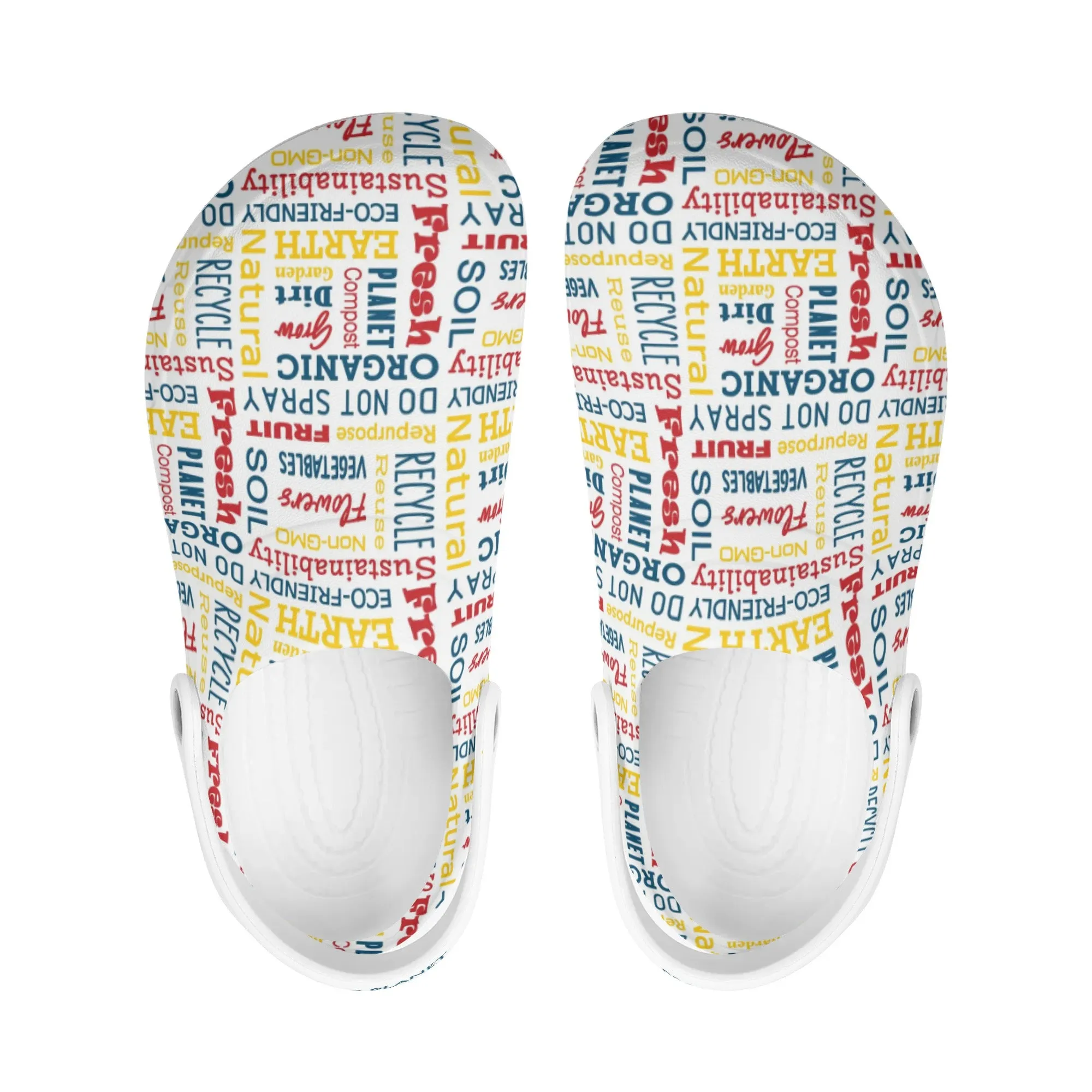 Men's All Season Clogs: Protect Our Planet