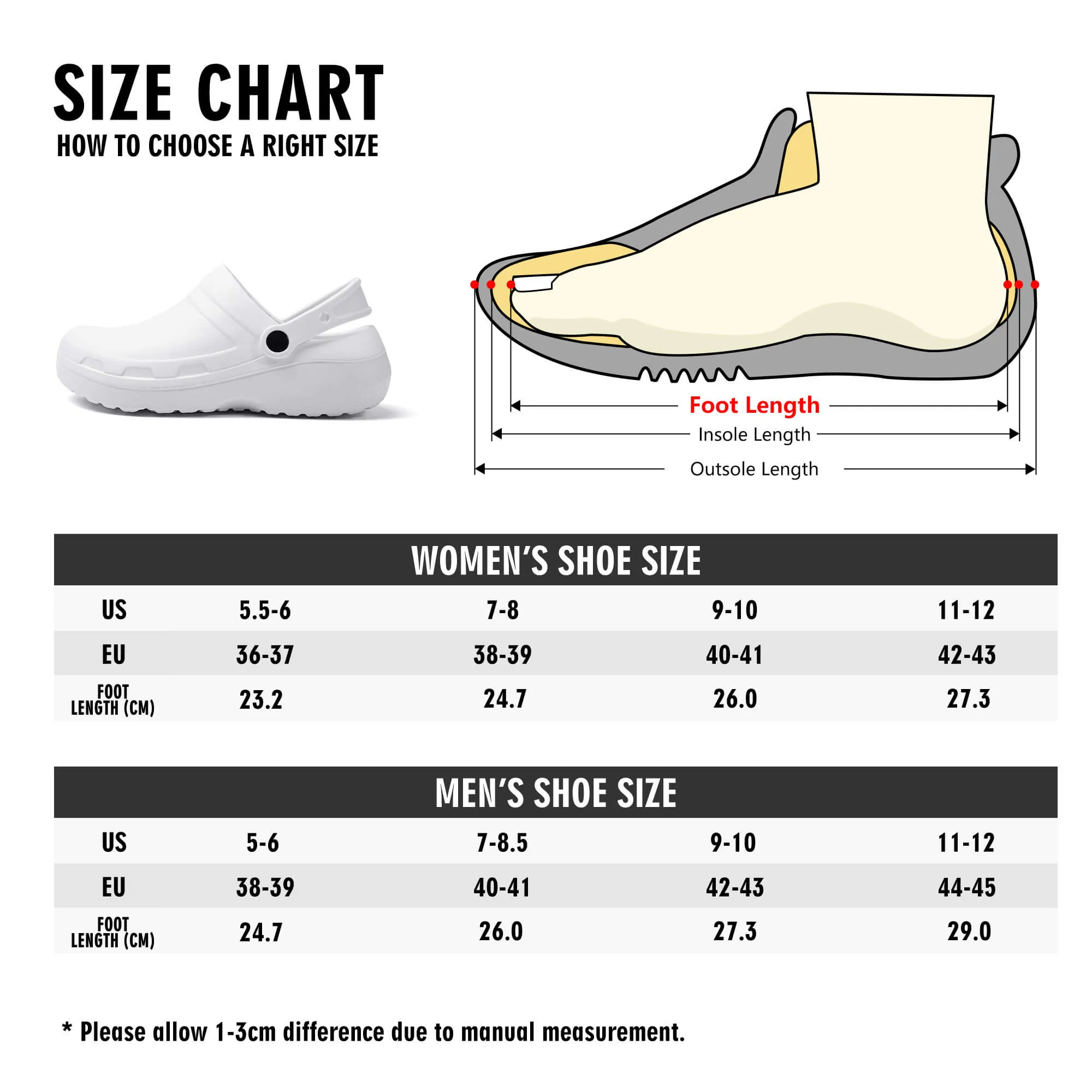 Men's All Season Clogs: Protect Our Planet