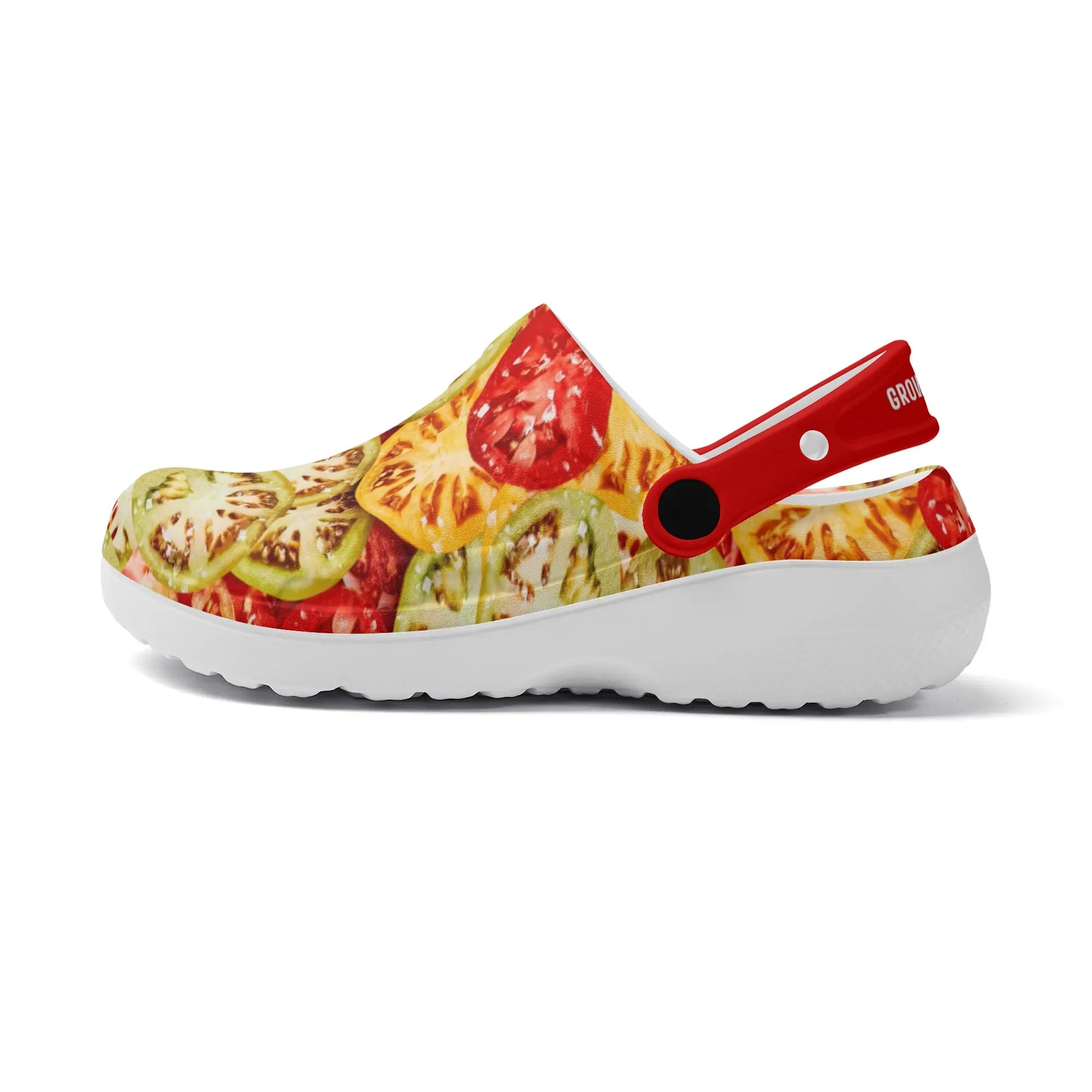 Men's All Season Clogs: Tomatoes