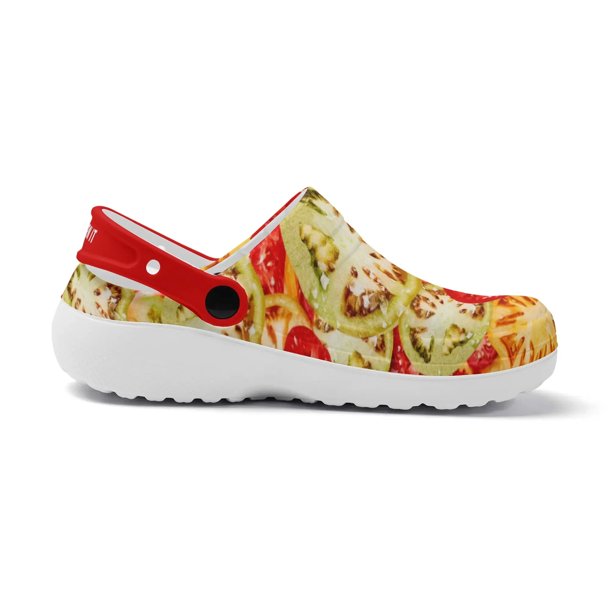 Men's All Season Clogs: Tomatoes