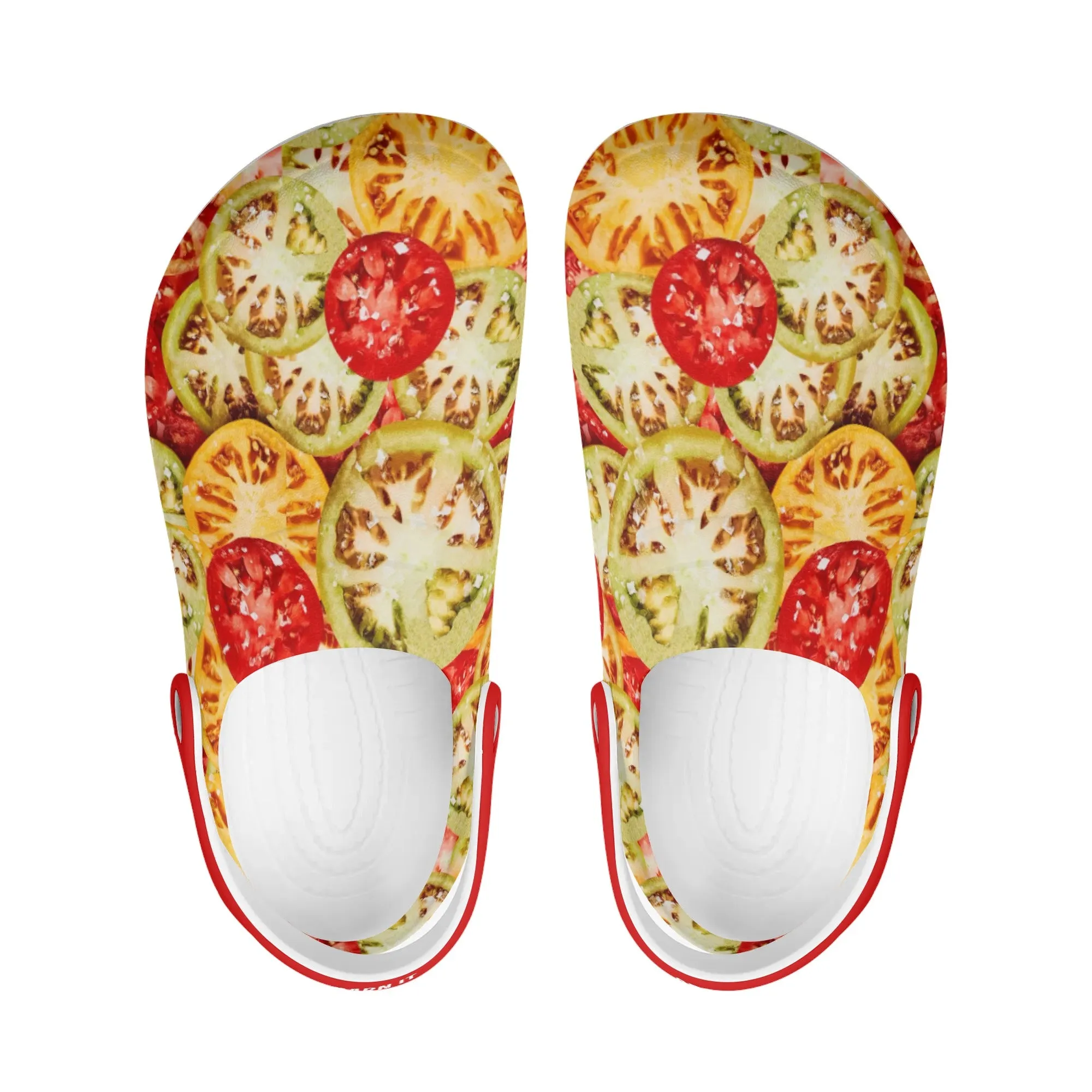 Men's All Season Clogs: Tomatoes