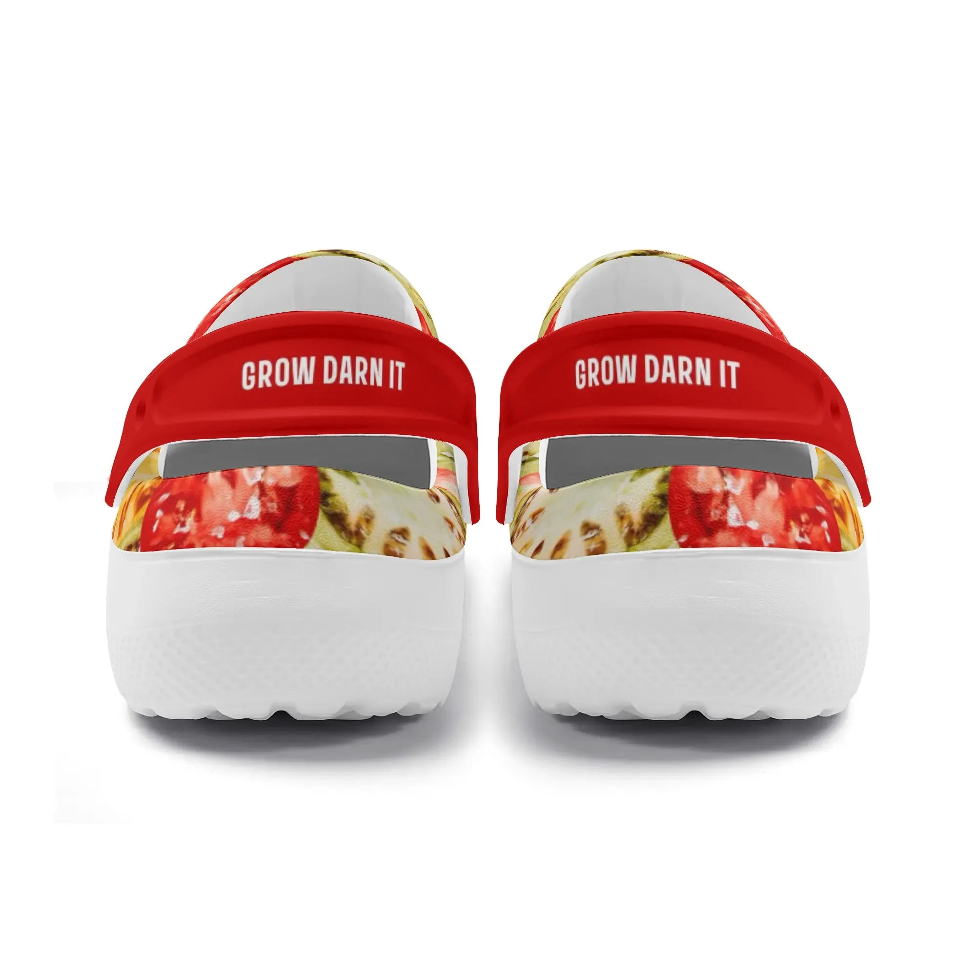 Men's All Season Clogs: Tomatoes