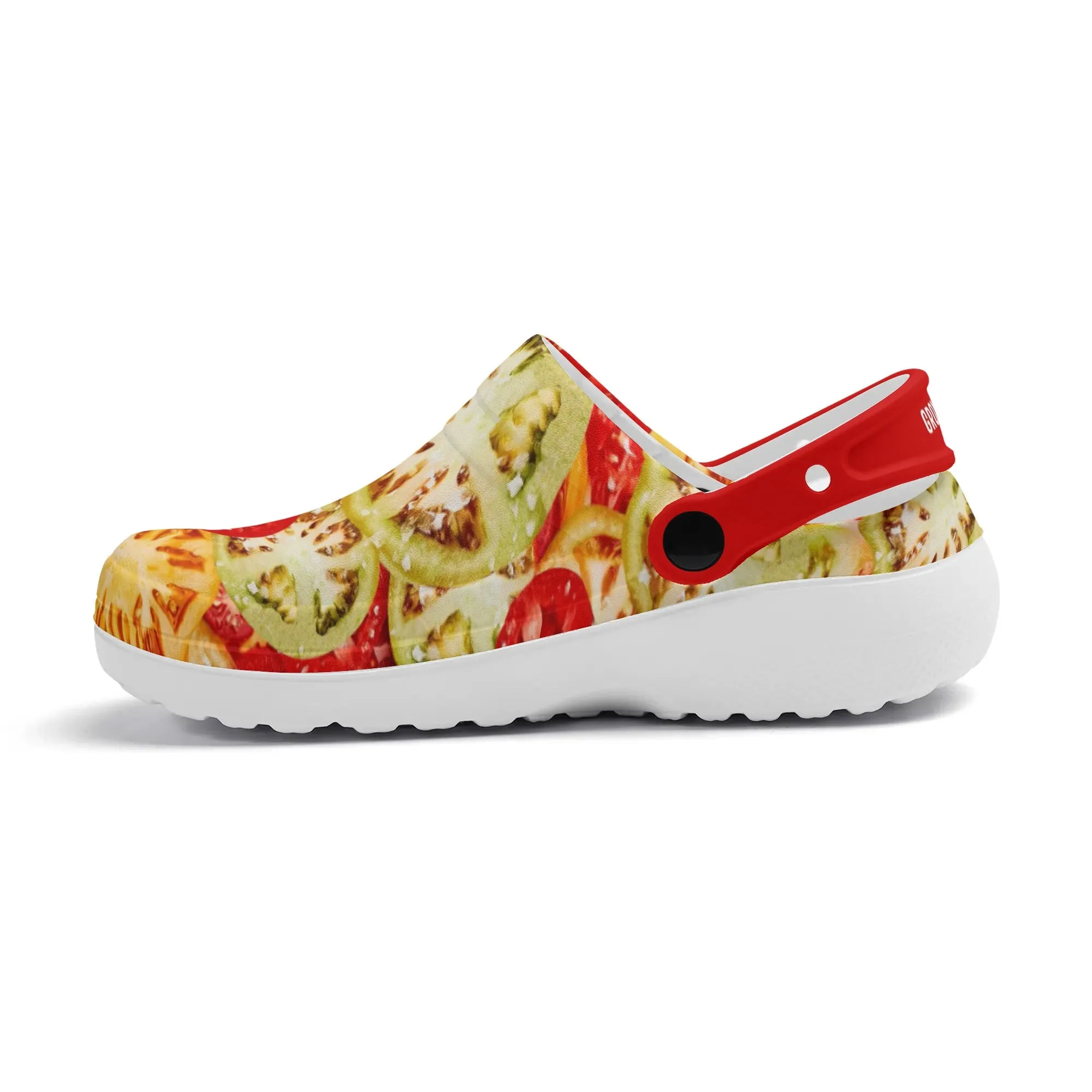 Men's All Season Clogs: Tomatoes