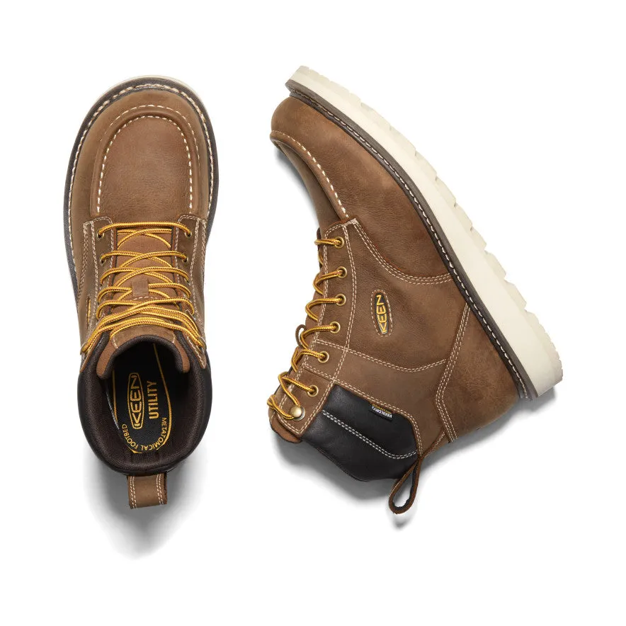 MEN'S CINCINNATI 6" WATERPROOF BOOT (SOFT TOE) - 1023223
