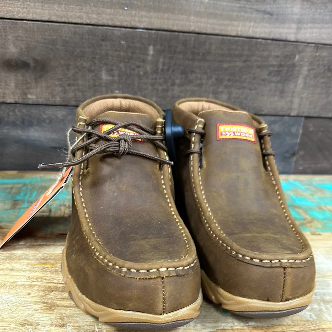 Men’s Twisted X Distressed Saddle Work Boots