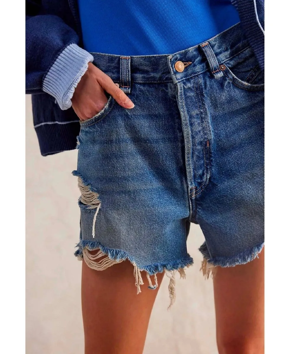 Now or Never Denim Short Westend