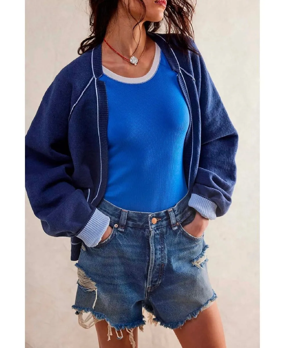 Now or Never Denim Short Westend