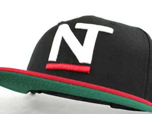NT New Era 9Fifty Snapback Hat (Green Under Brim)