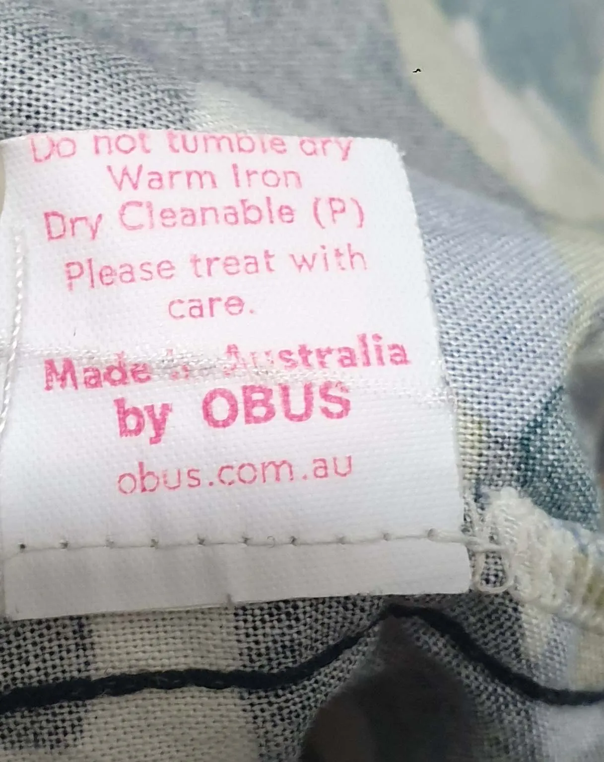 Obus black peony print dress size 1
