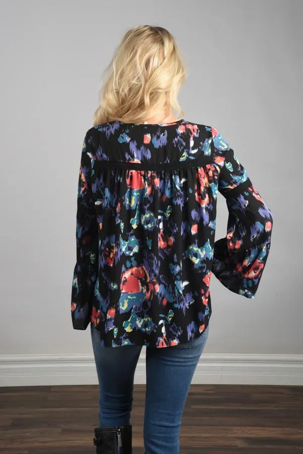 One In A Million Floral Tunic Top