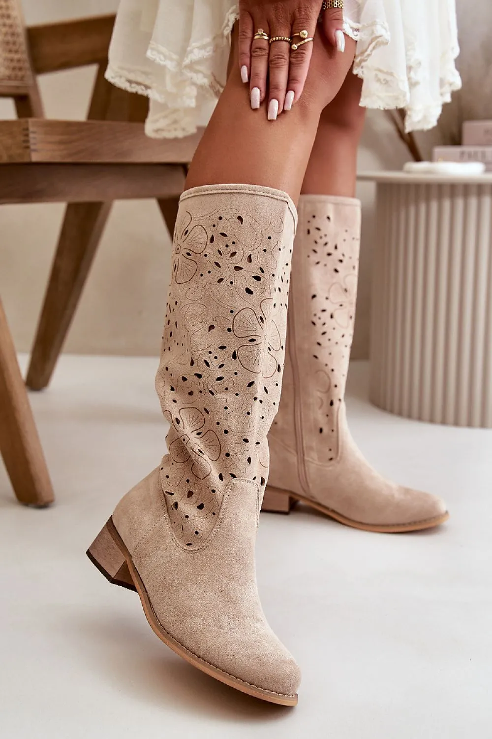 Open-work Boots
