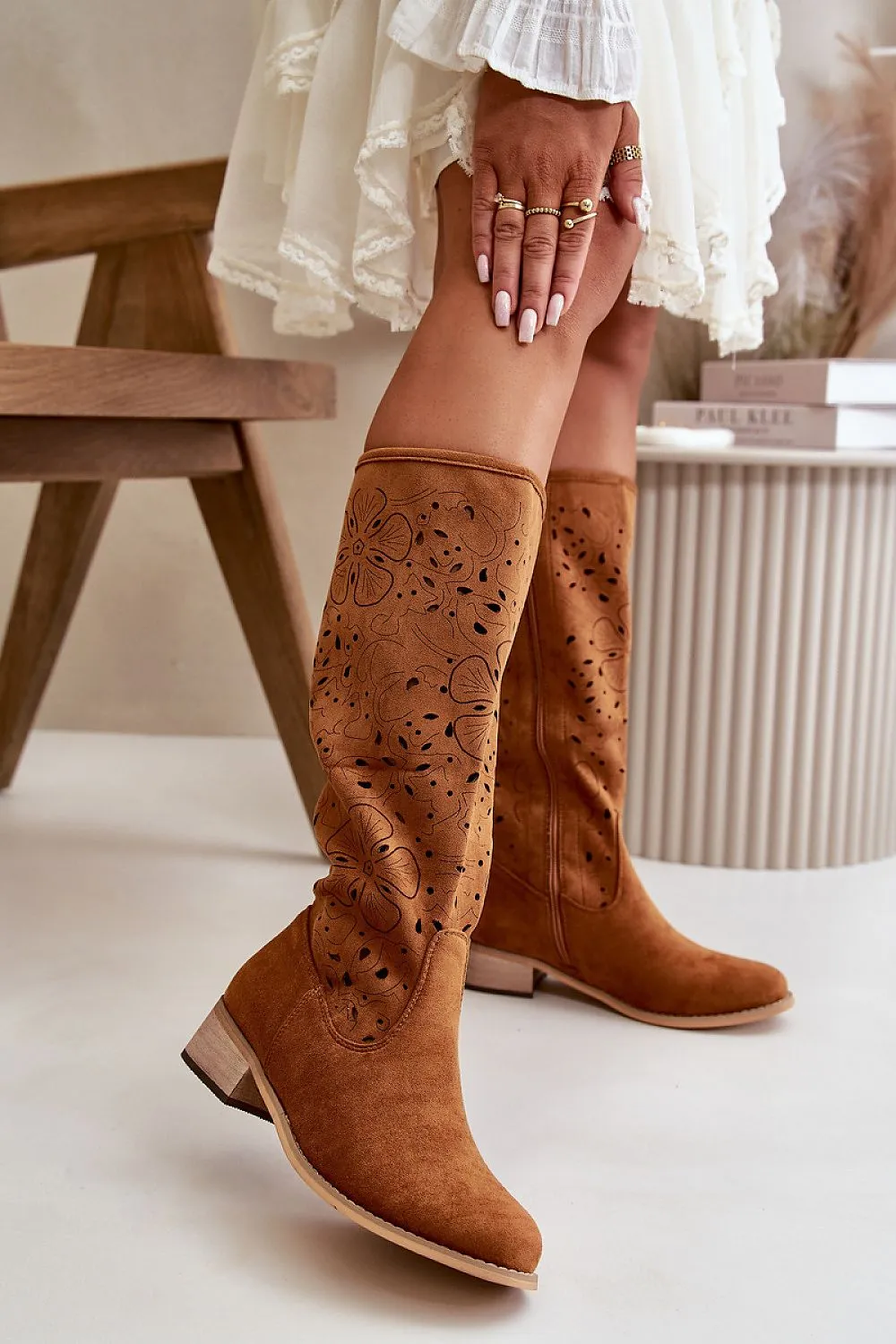 Open-work Boots