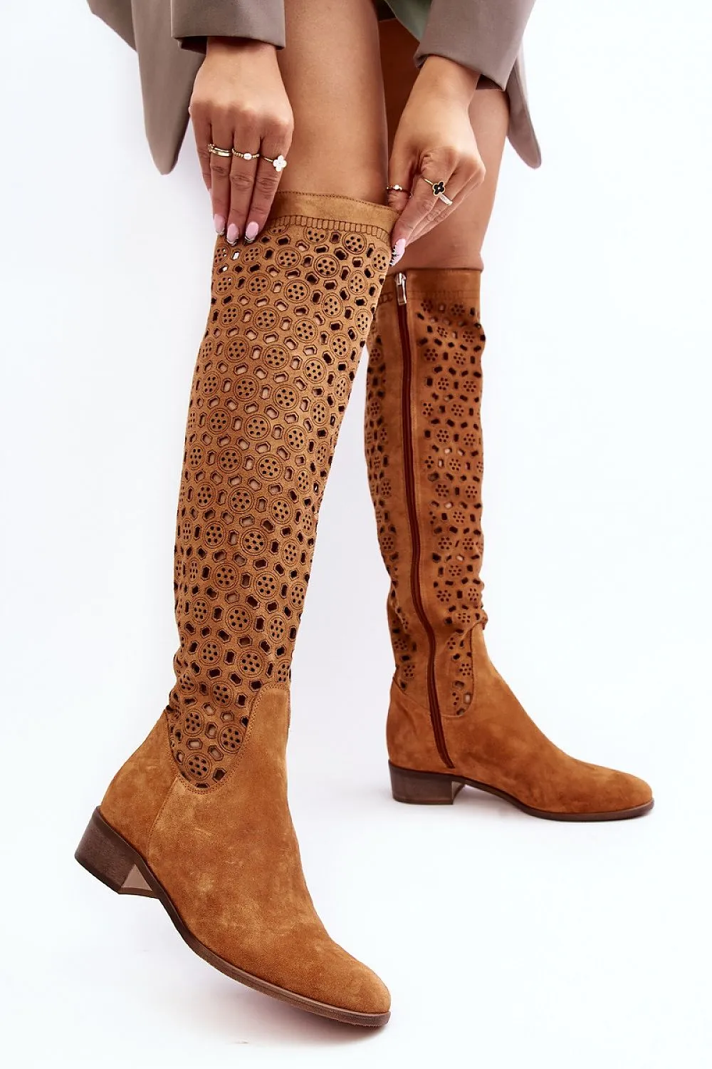 Open-work Boots