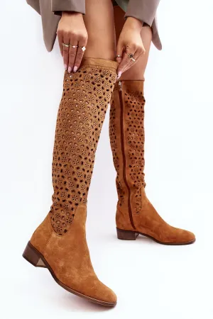 Open-work Boots