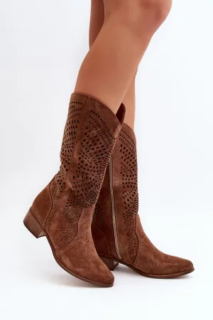 Open-work Boots