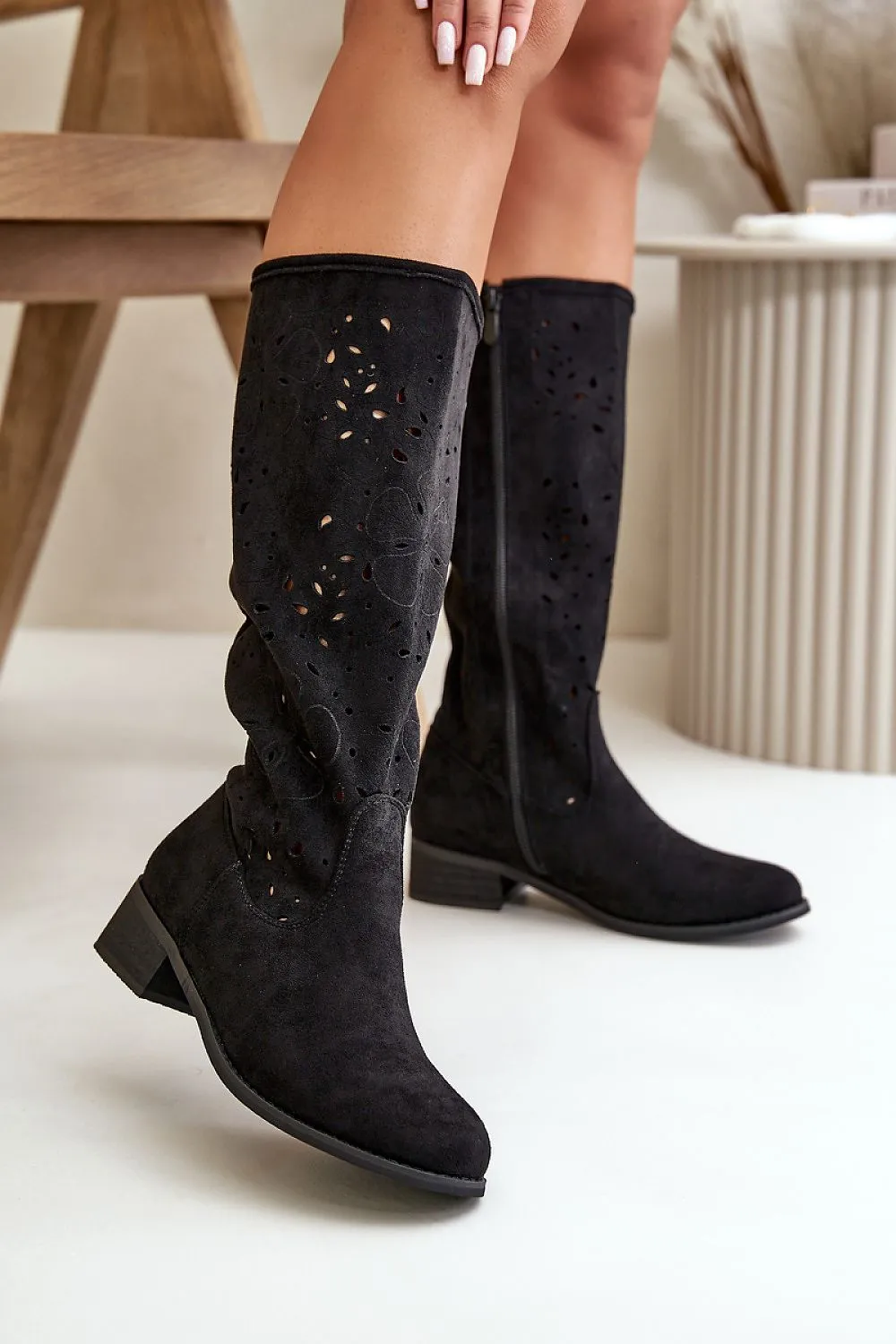 Open-work Boots