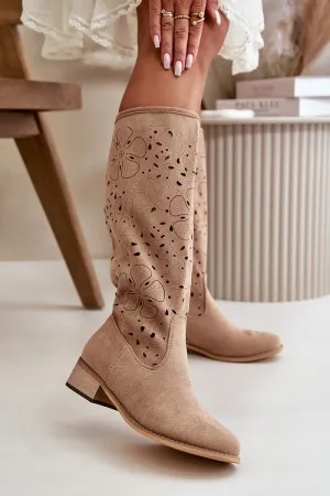 Open-work Boots