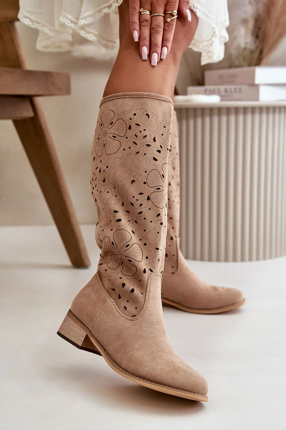 Open-work Boots
