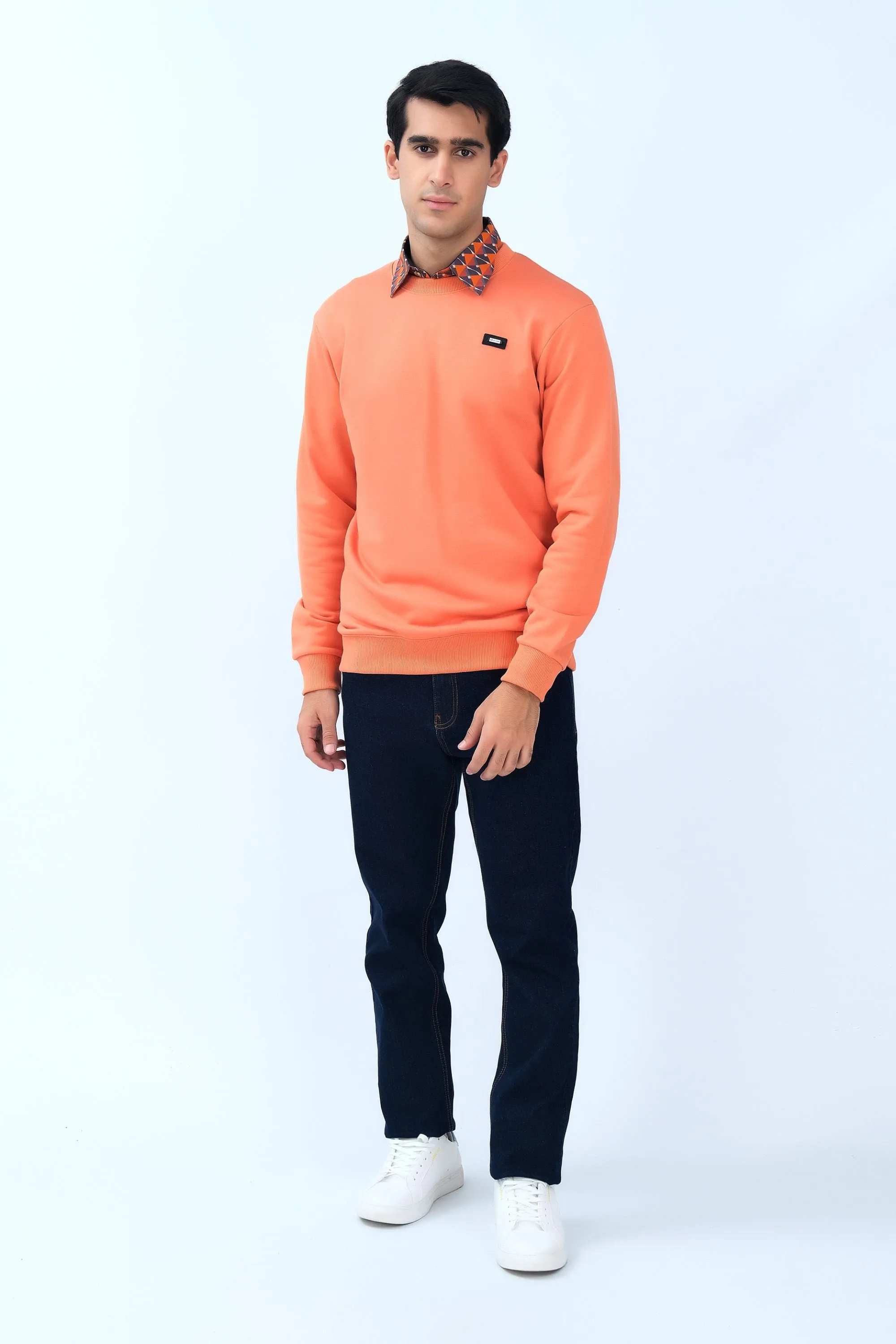 Orange Sweatshirt