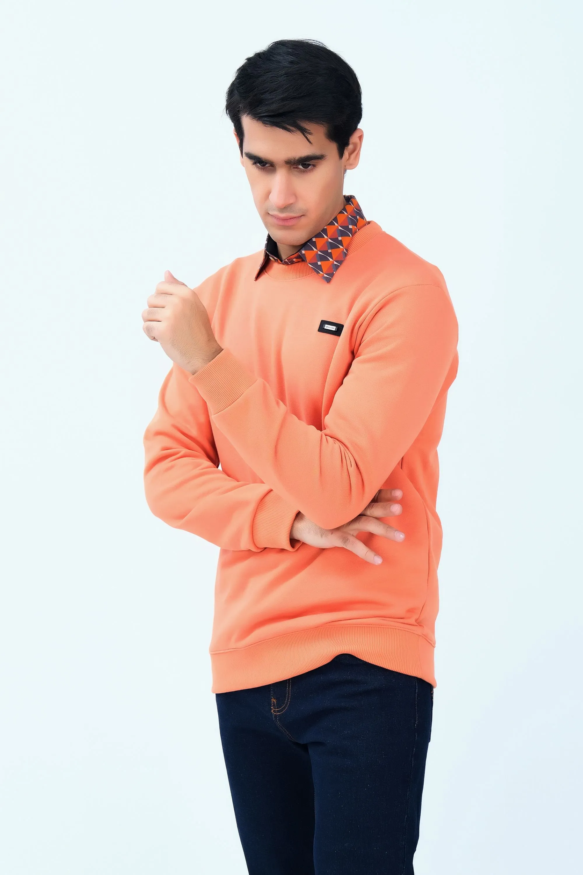 Orange Sweatshirt