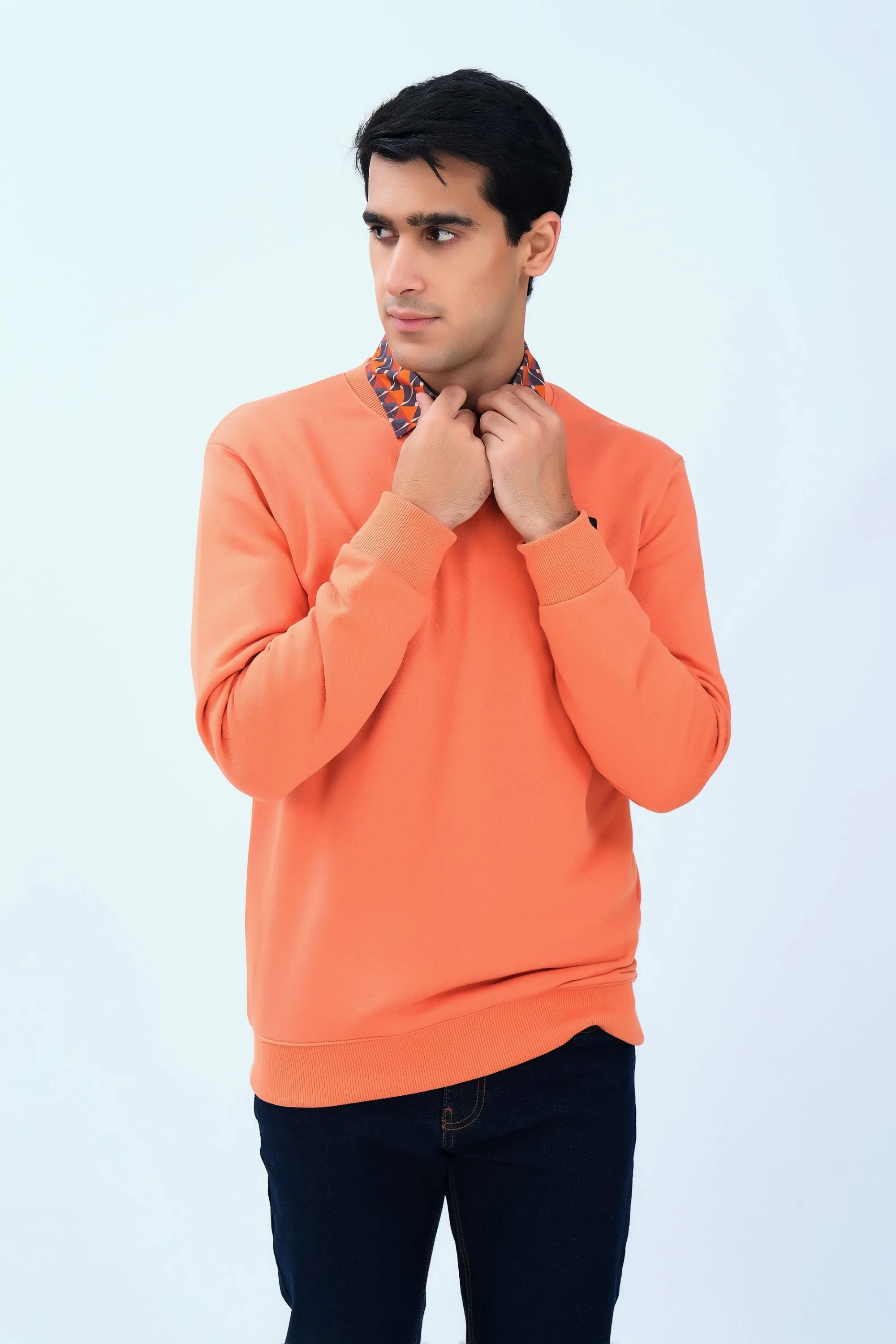 Orange Sweatshirt