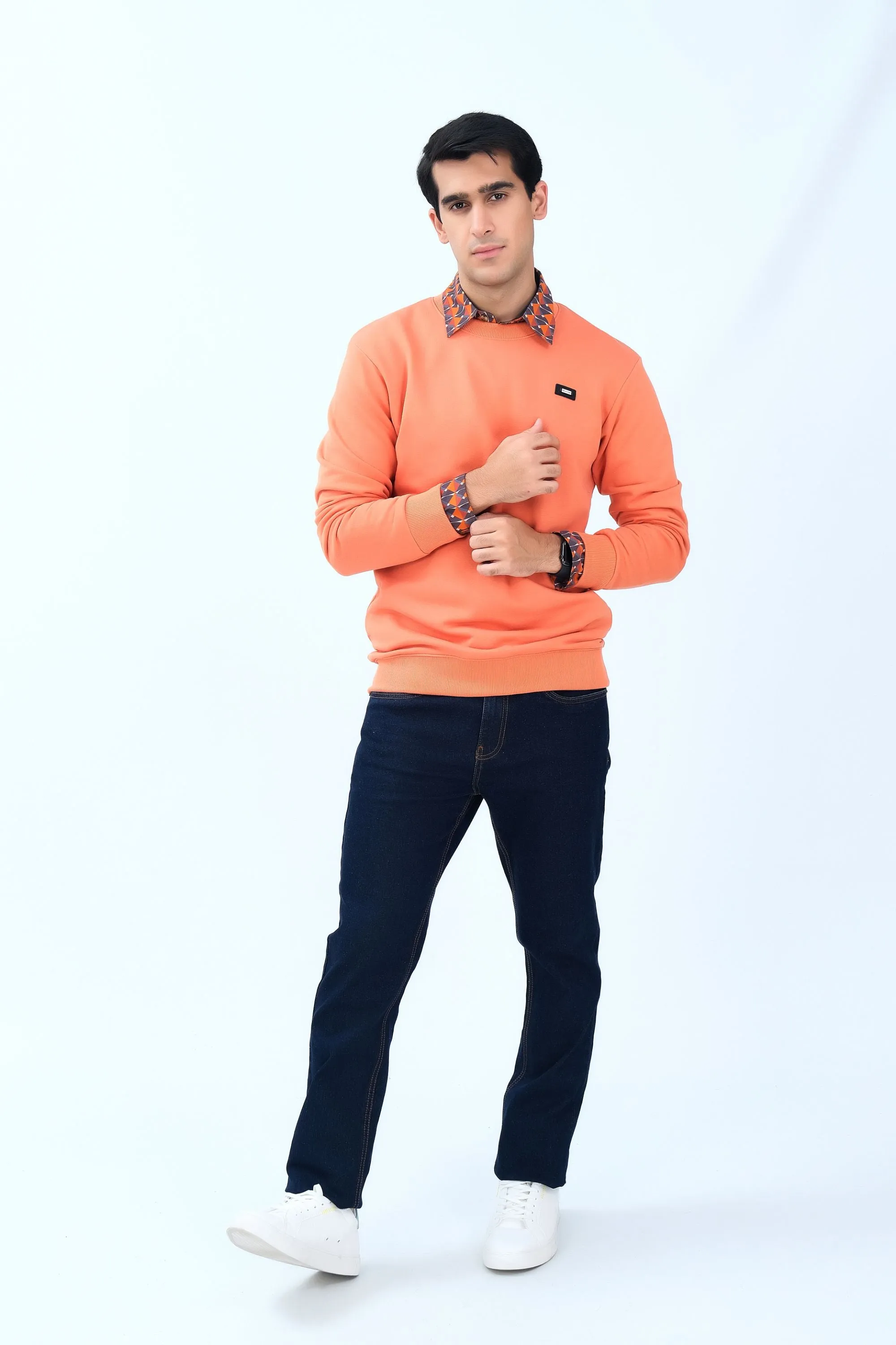 Orange Sweatshirt