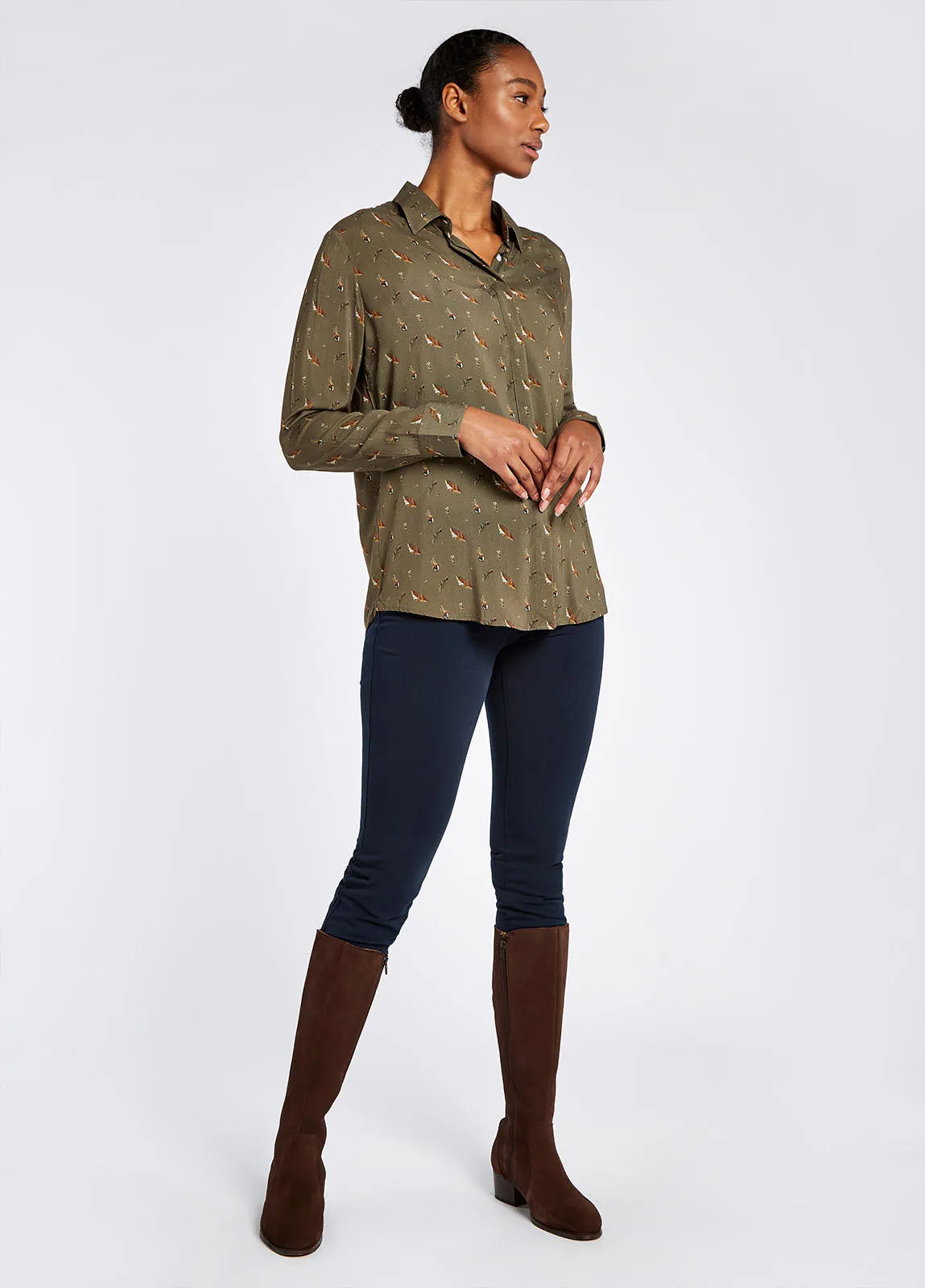 Orchard Shirt - Dusky Green