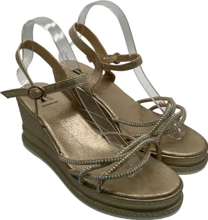 Piarossini Metallic Alba Sandals UK 7 EU 40 👠