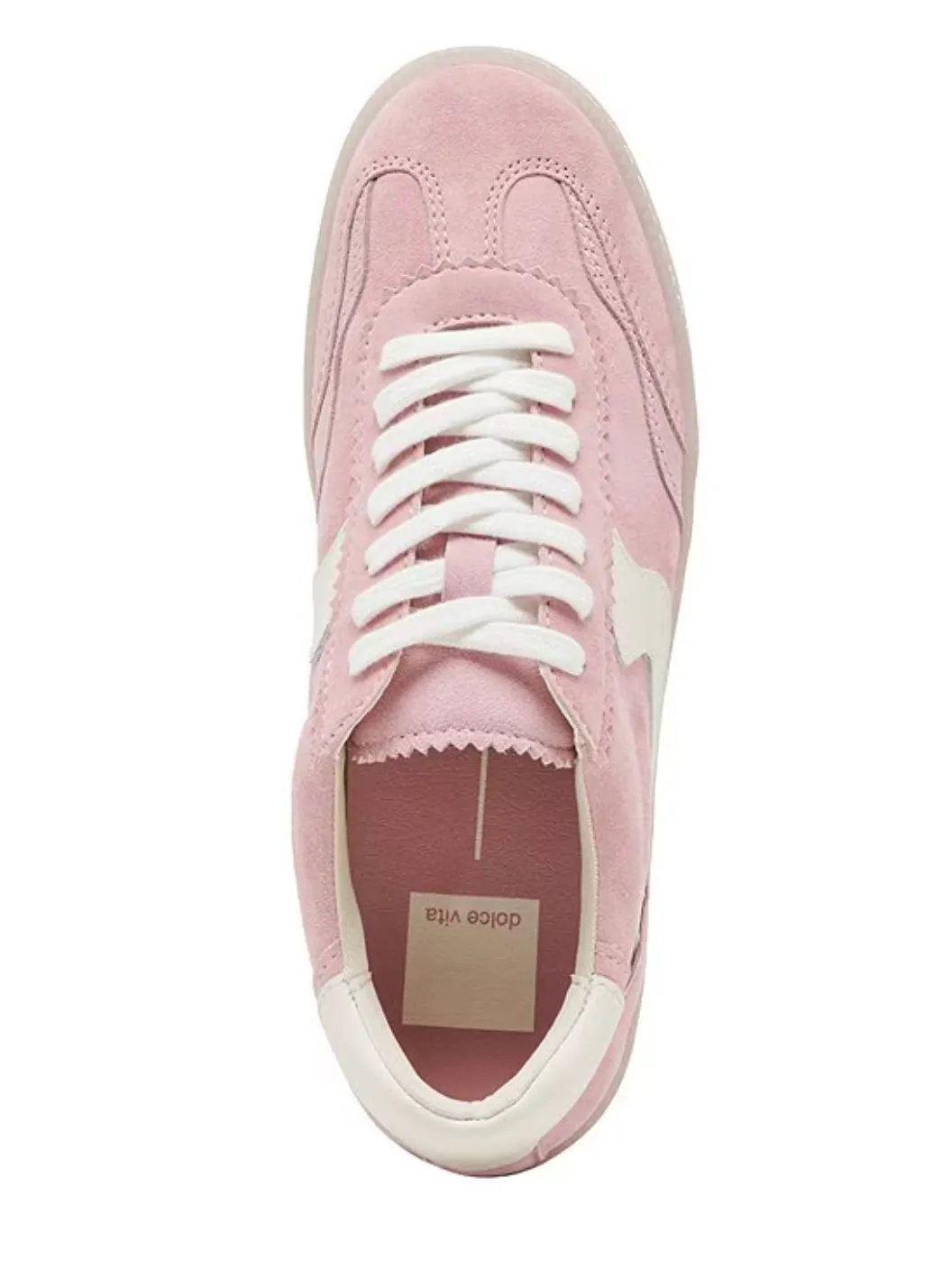 Pink Suede Notice Sneakers by Dolce Vita