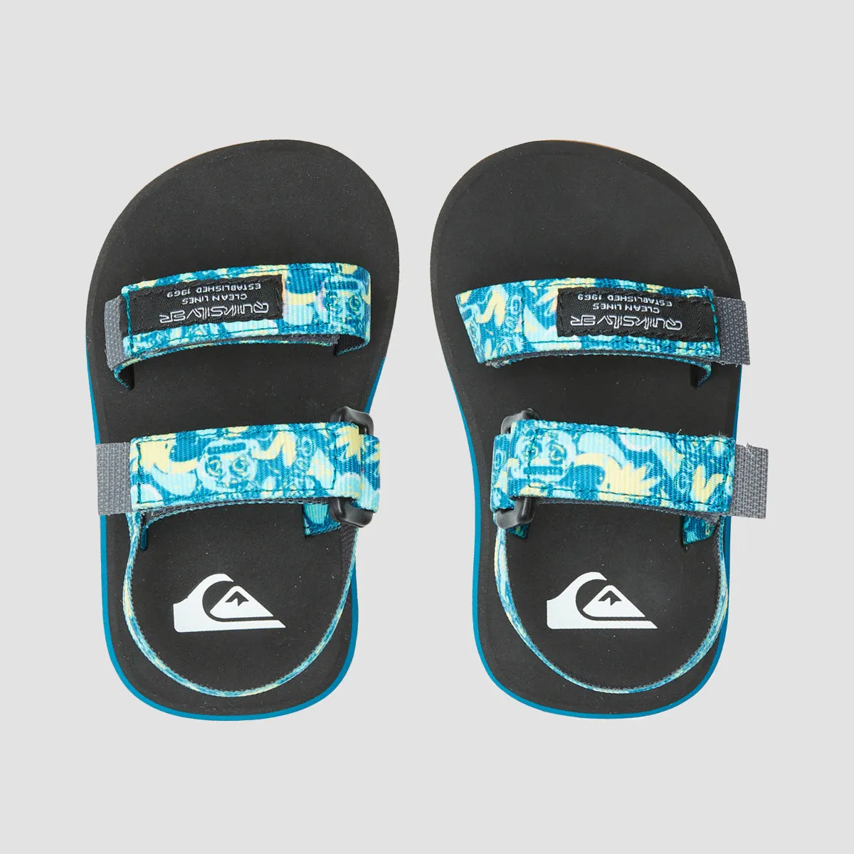 Quiksilver Monkey Caged Toddler Sandals Blue/Blue/Yellow - Kids