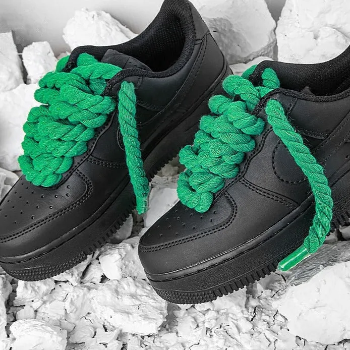 "TWISTED" Gros Lacets Chaussures Style Grosse Corde Torsadée - URB1™