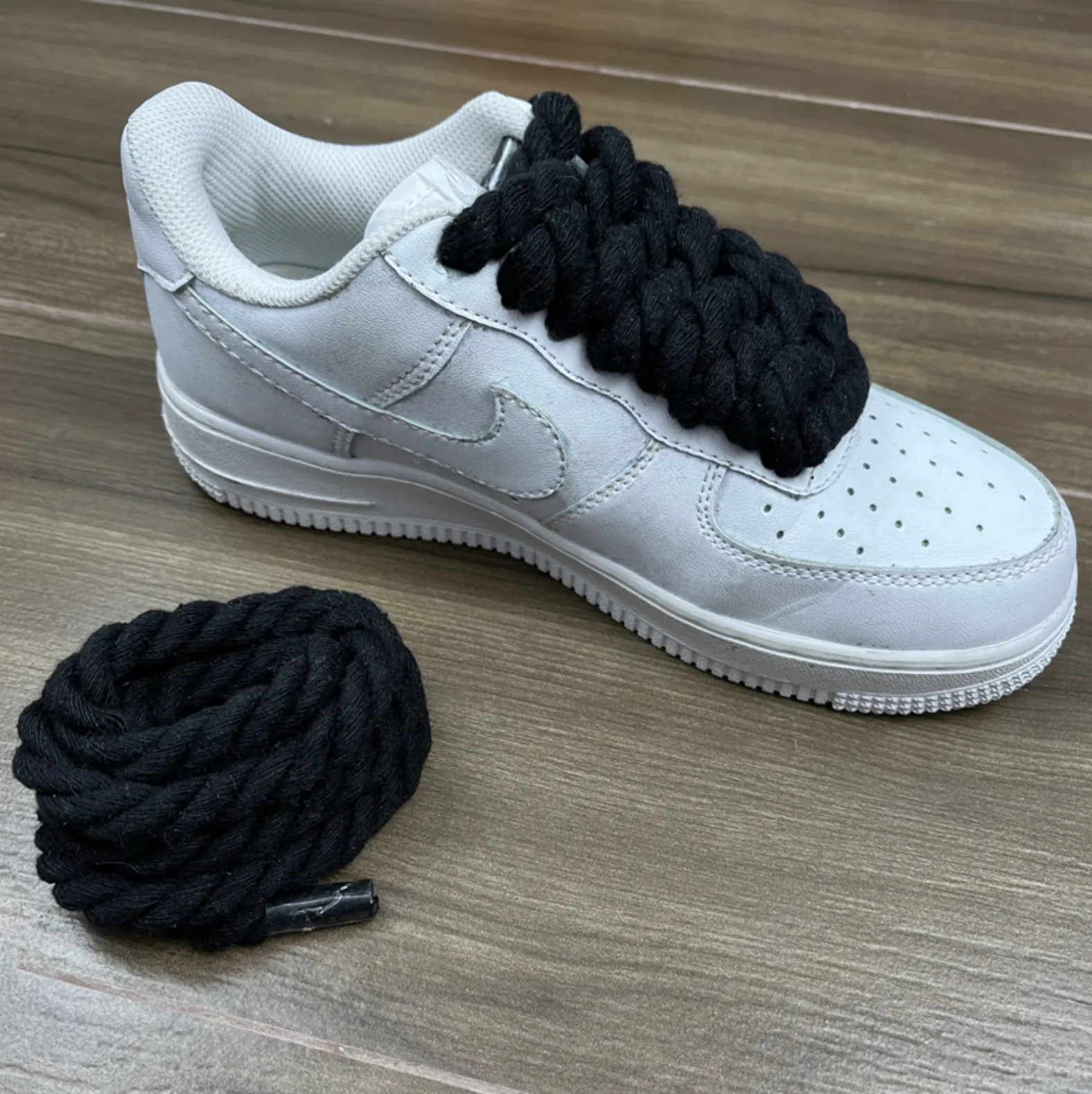 "TWISTED" Gros Lacets Chaussures Style Grosse Corde Torsadée - URB1™