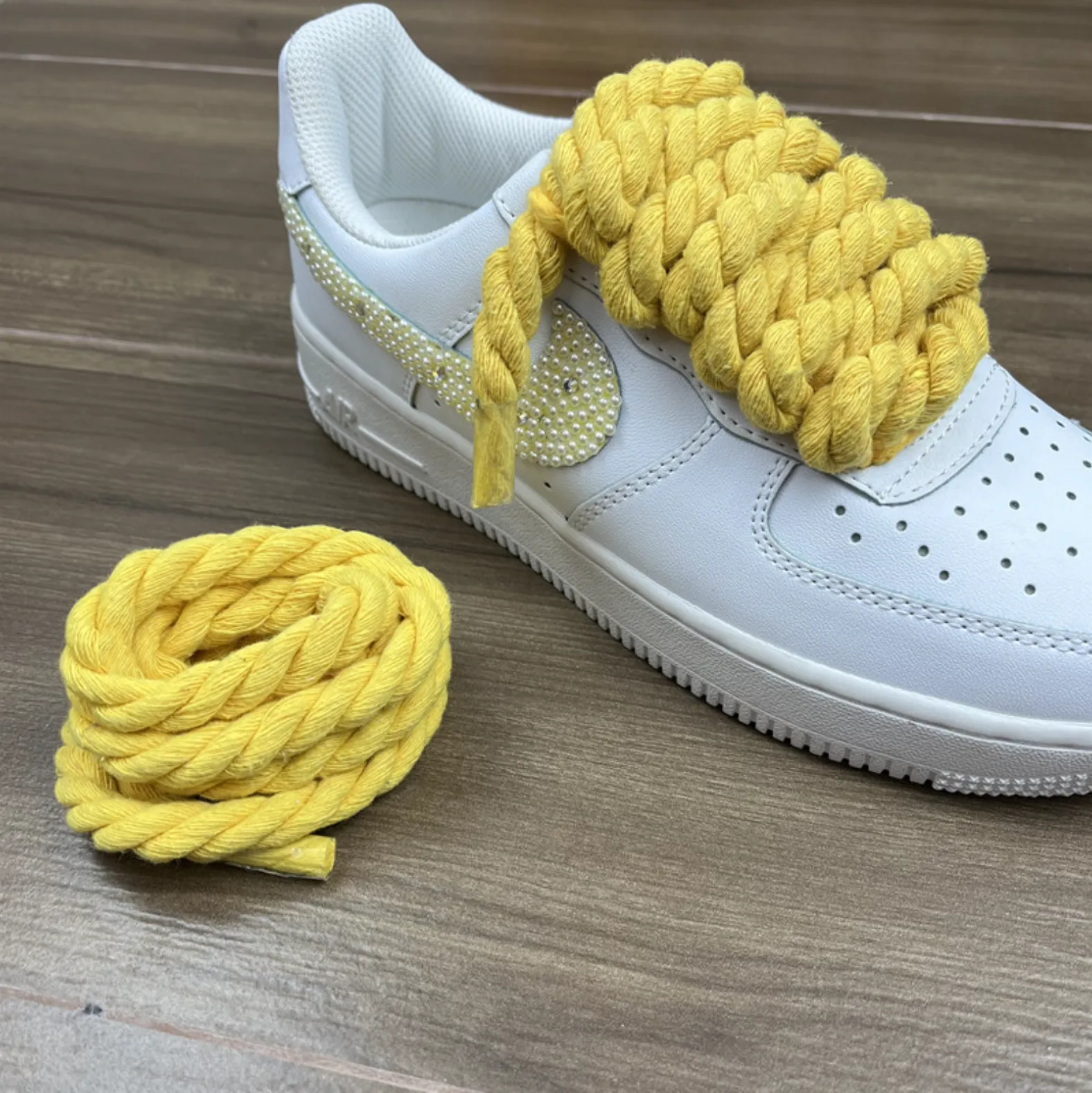 "TWISTED" Gros Lacets Chaussures Style Grosse Corde Torsadée - URB1™