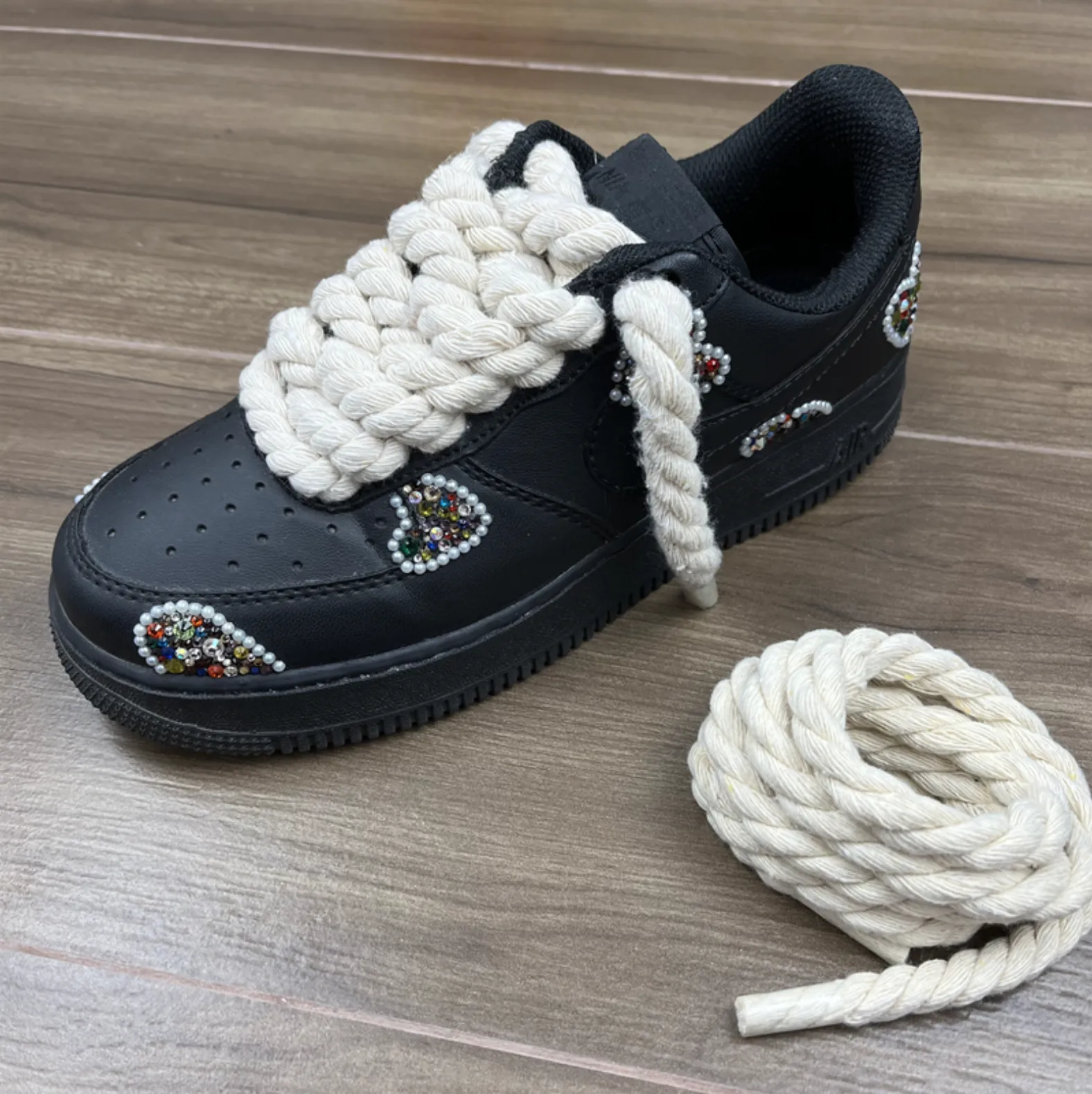 "TWISTED" Gros Lacets Chaussures Style Grosse Corde Torsadée - URB1™
