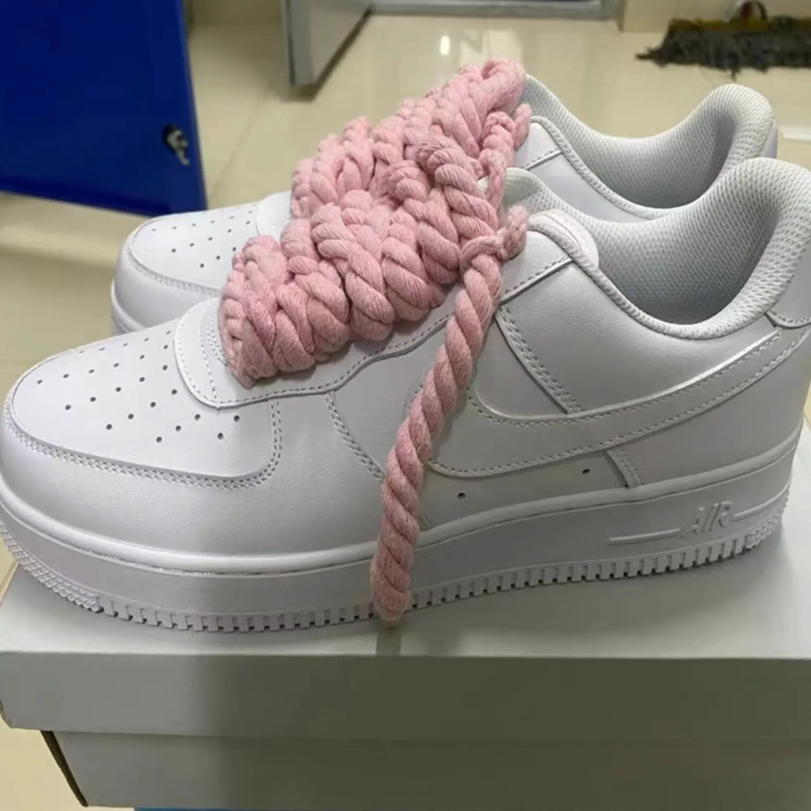 "TWISTED" Gros Lacets Chaussures Style Grosse Corde Torsadée - URB1™